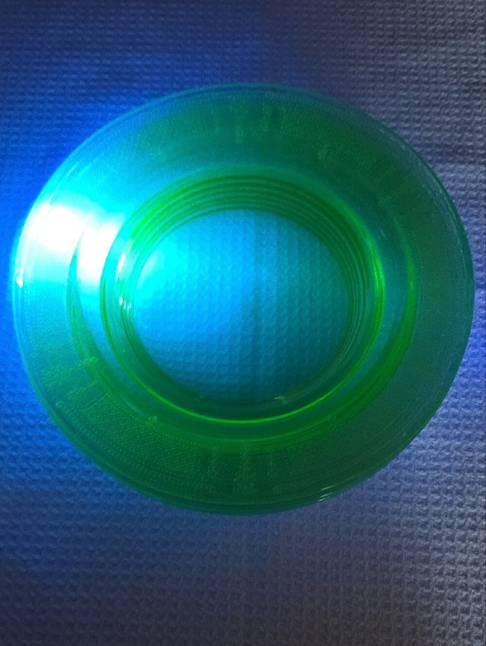 RARE URANIUM GLASSBeverly Green 7